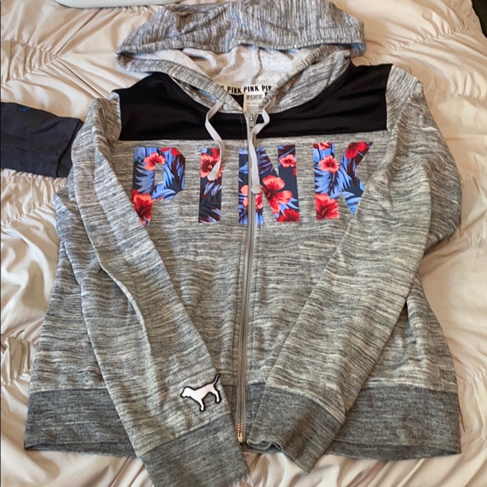 COPY - PINK Zip Up Hoodie